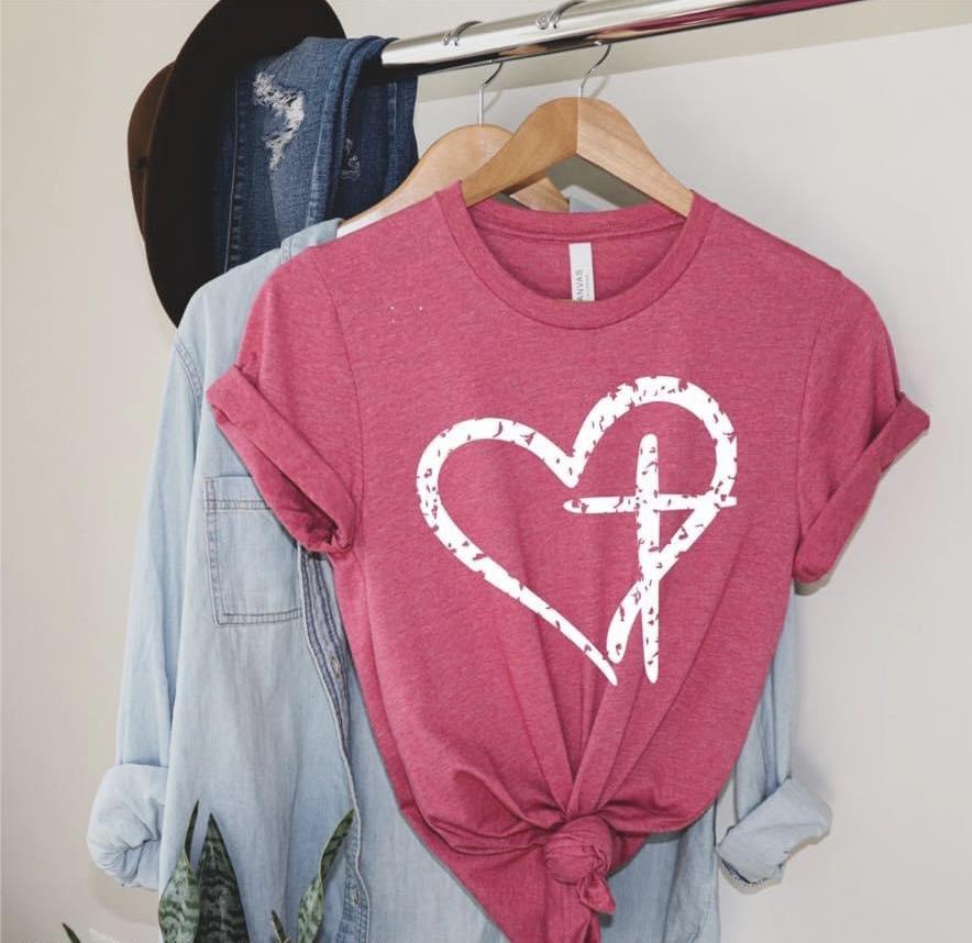Heart cross -DS