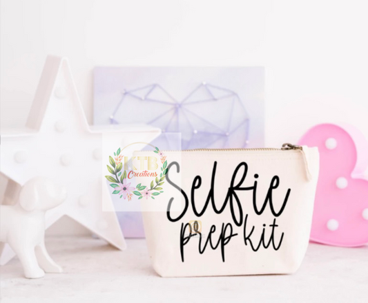 Selfie makeup bag